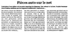 Pièces auto sur le net