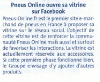 Pneus Online ouvre sa vitrine sur Facebook