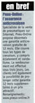 Pneus Online : Die Plattfußversicherung