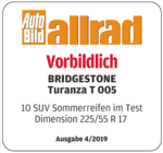 Bridgestone Turanza T005