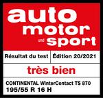 Continental WinterContact TS 870