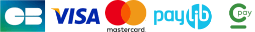 Paiement par carte bancaire (site sécurisé)