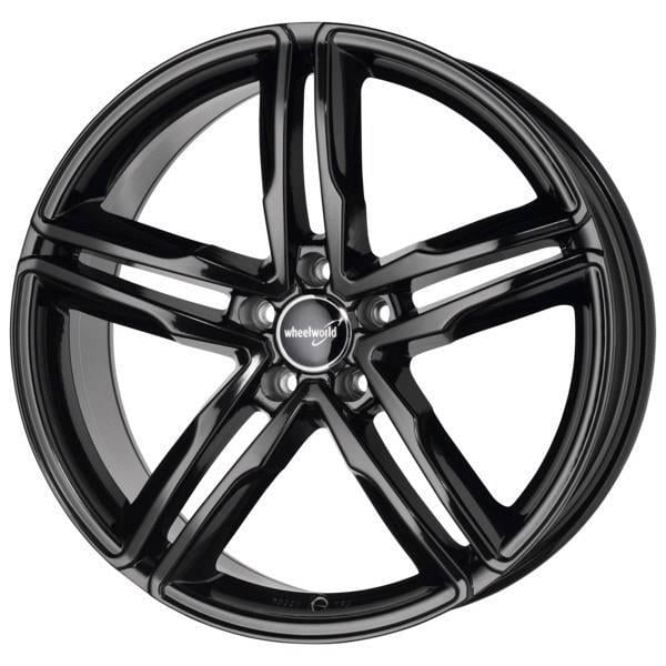 2DRV WH11 7.5x17 5x112 ET45 66.6 Schwarz verspiegelt Felge