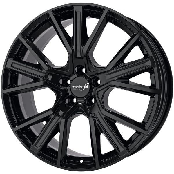 2DRV WH34 9.0x21 5x112 ET30 66.6 Gelakt zwart velg