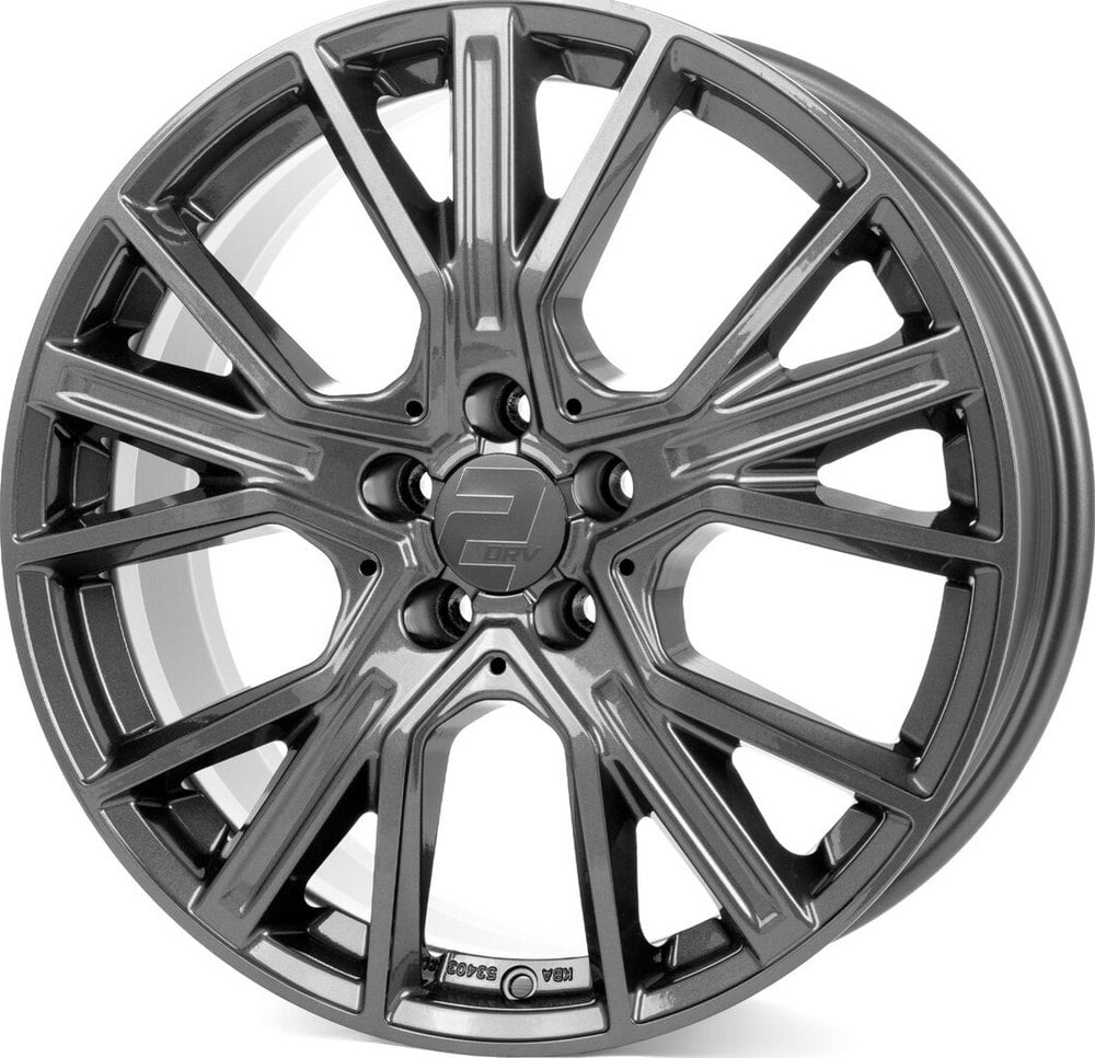 2DRV WH34 8.0x19 5x112 ET40 66.6 Mat gun metal velg