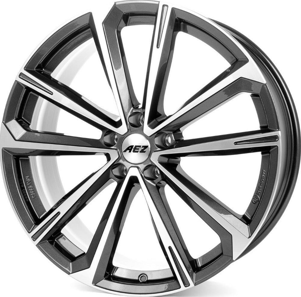 Aez Aruba Dark Felge GUN METAL VERBLENDUNG POLIERT