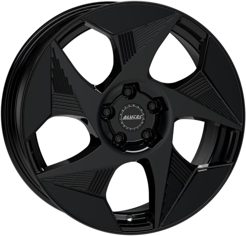 Alutec Solar velg GLANZEND ZWART GEPOLIJST VLAK