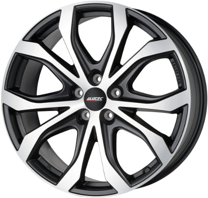 Jante Alutec W10 8.0x18 5x112 ET40 70 Noir face polie