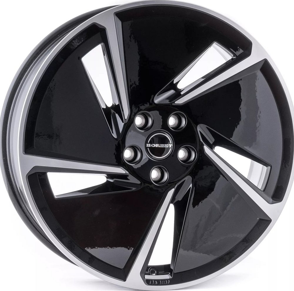 Cerchi Borbet AE GLOSSY BLACK POLISHED FACE