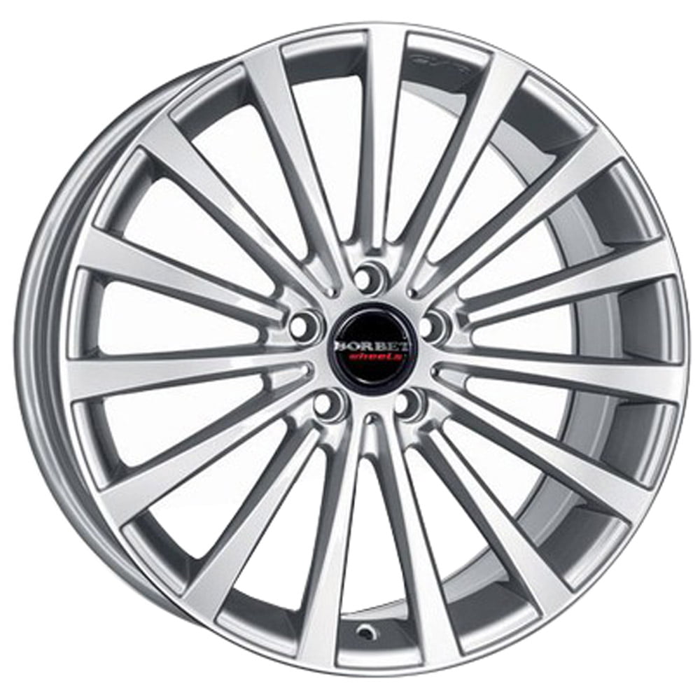 Borbet BLX 8.5x19 5x108 ET45 72.5 Glanzend zilver velg