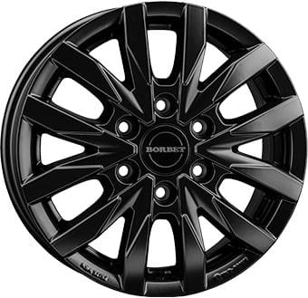 Borbet CW6 velg MAT ZWART