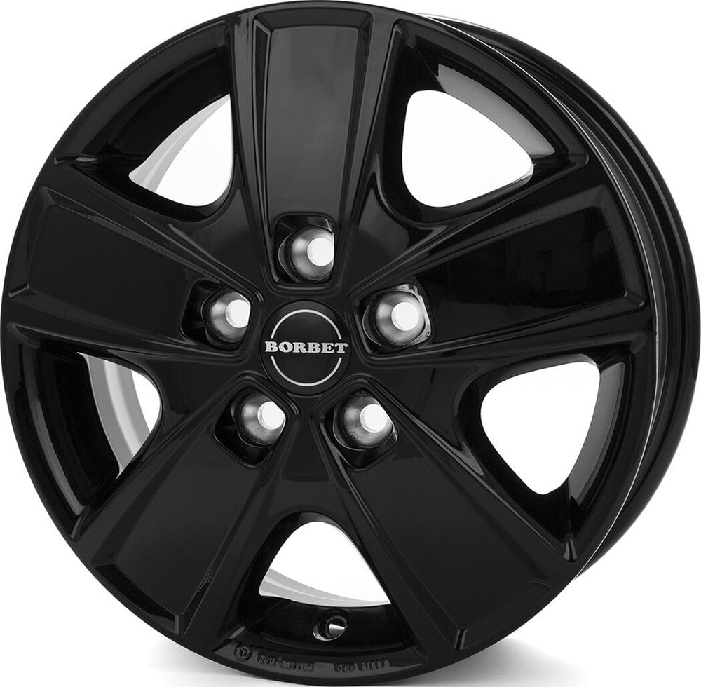 Jante Borbet CWG 6.0x16 5x118 ET68 71.1 Noir glace