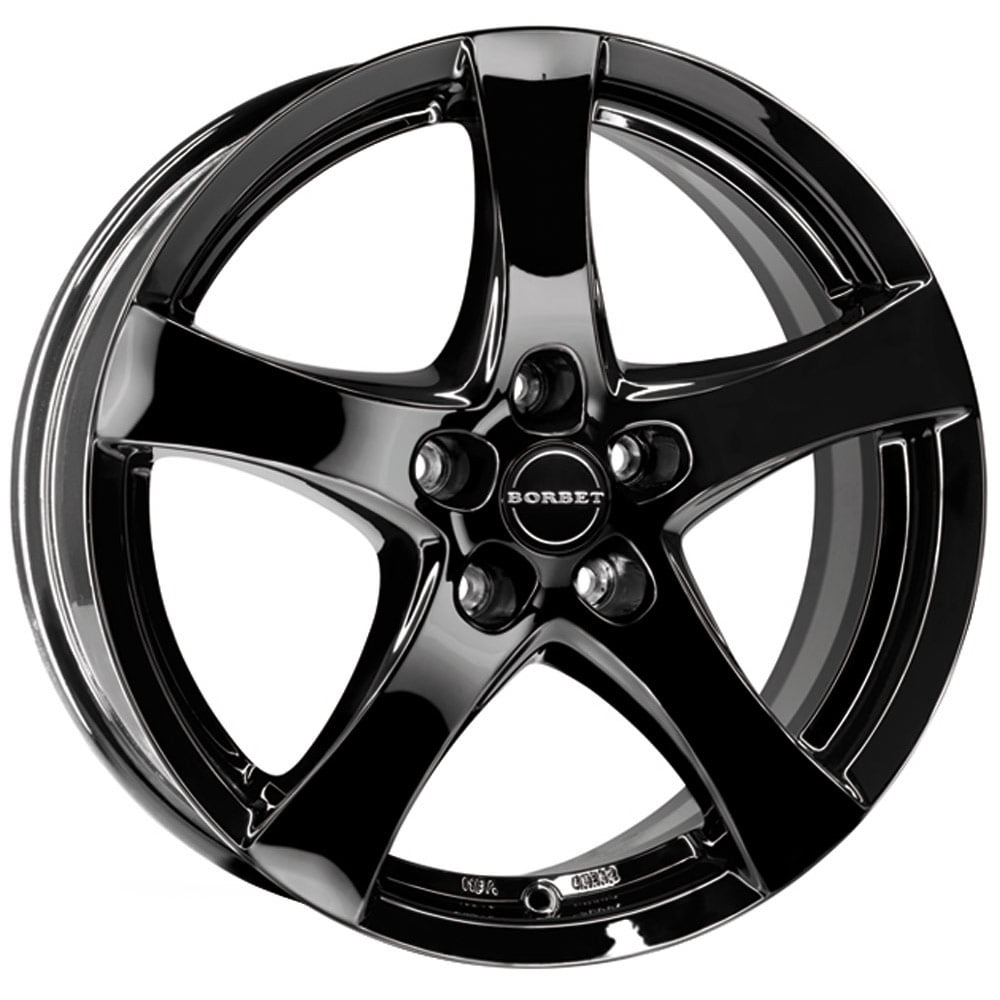 Borbet F 6.5x16 4x98 ET35 64.1 Schwarz verspiegelt Felge
