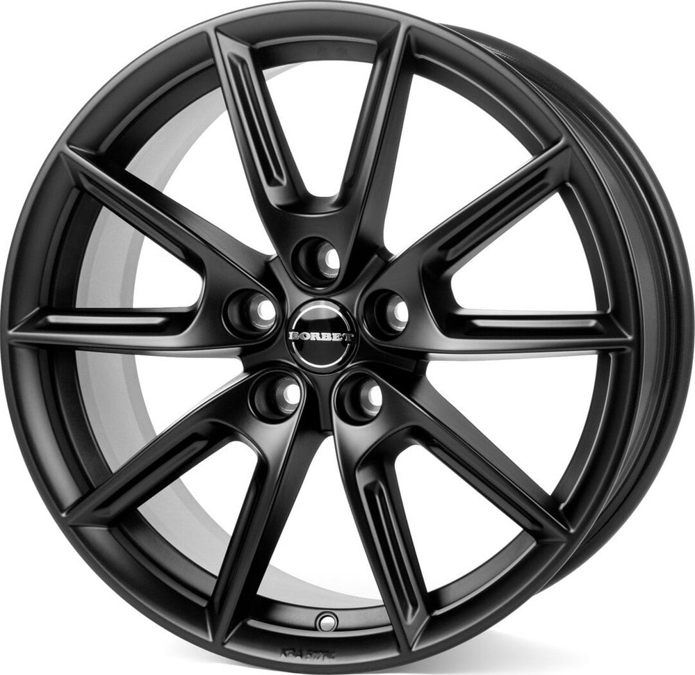 Borbet LX19 8.0x19 5x112 ET44 66.5 Schwarz matt Felge