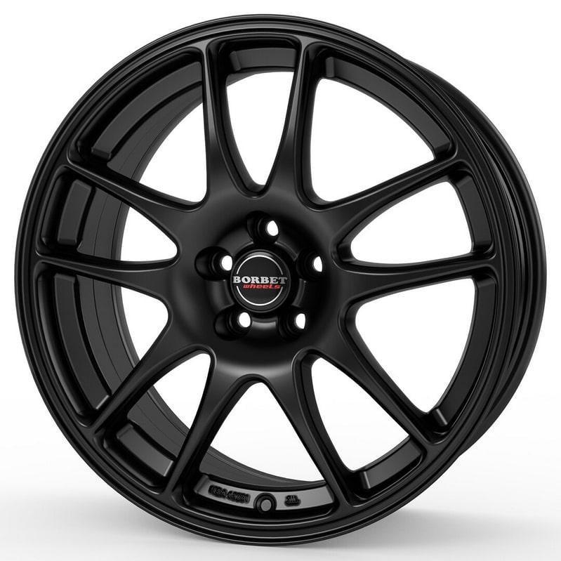 Borbet RS velg MAT ZWART