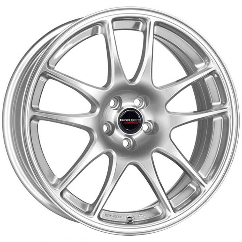 Borbet RS velg GLANZEND ZILVER
