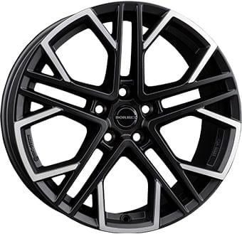 Jante Borbet XV 8.5x19 5x112 ET45 72.6 Noir face polie