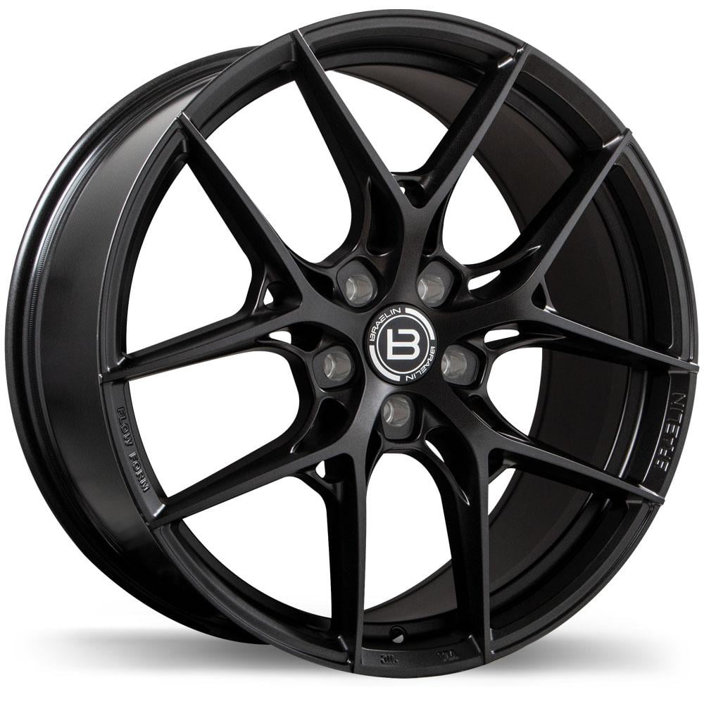 Braelin BR14 9.5x22 5x115 ET35 70.3 Satin anthracite black rim