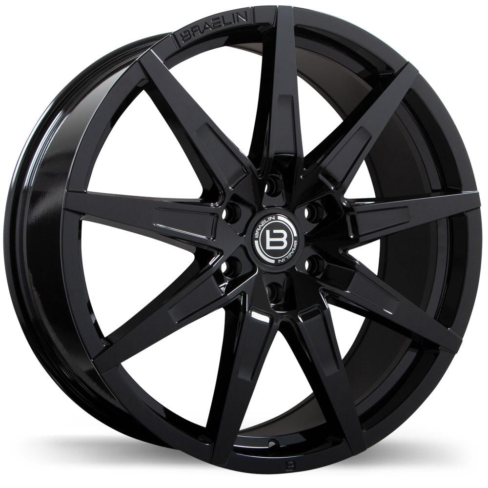 Braelin BR15 8.5x20 6x139.7 ET35 78 Gloss black rim