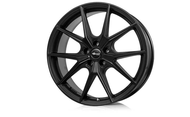 Brock B40 9.5x20 5x112 ET43 66.6 Schwarz matt Felge