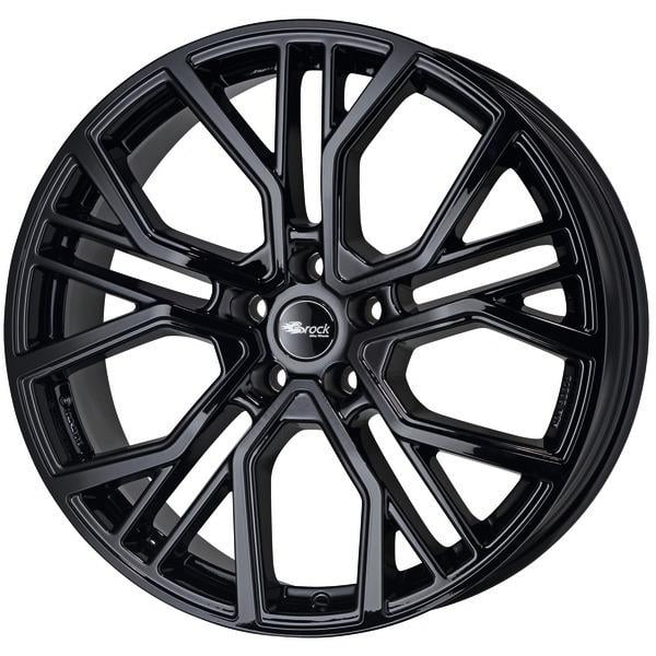 Brock B41 9.0x20 5x112 ET24 66.6 Schwarz verspiegelt Felge
