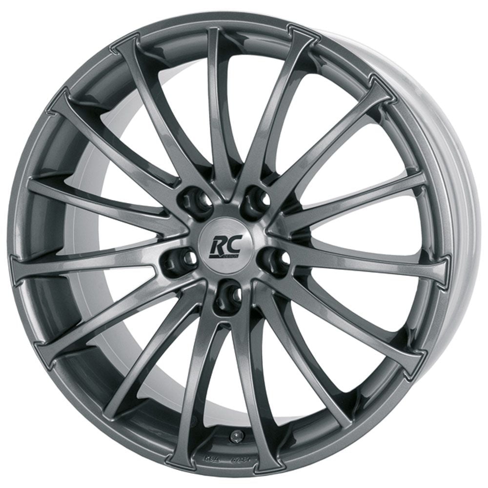 Brock RC18 7.5x17 5x114.3 ET48 72.6 Titan glÄtzend Felge