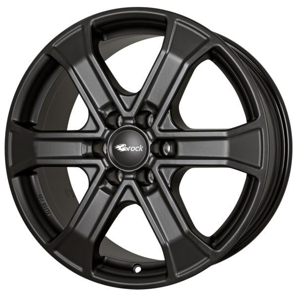 Llanta Brock RC31 8.0x18 6x130 ET55 84.1 Negro mate