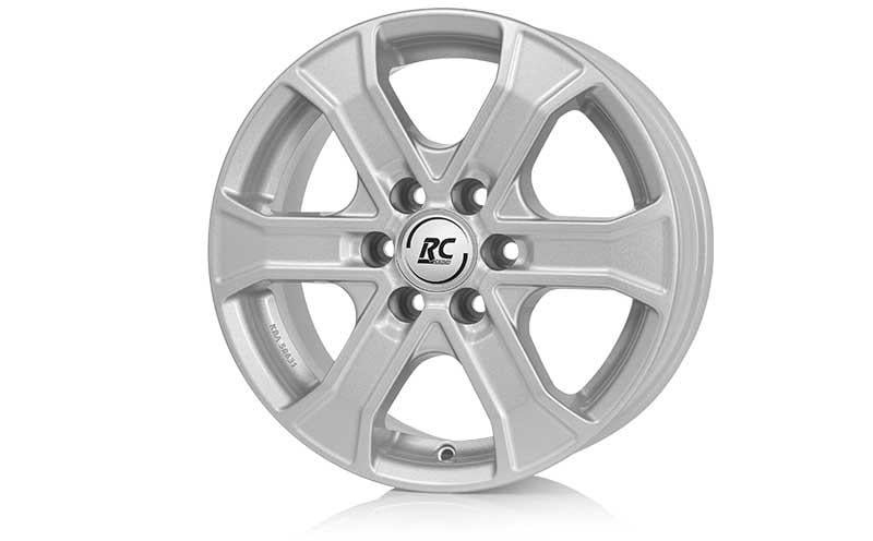 Brock RC31 8.0x18 6x130 ET55 84.1 Kristallen zilver velg