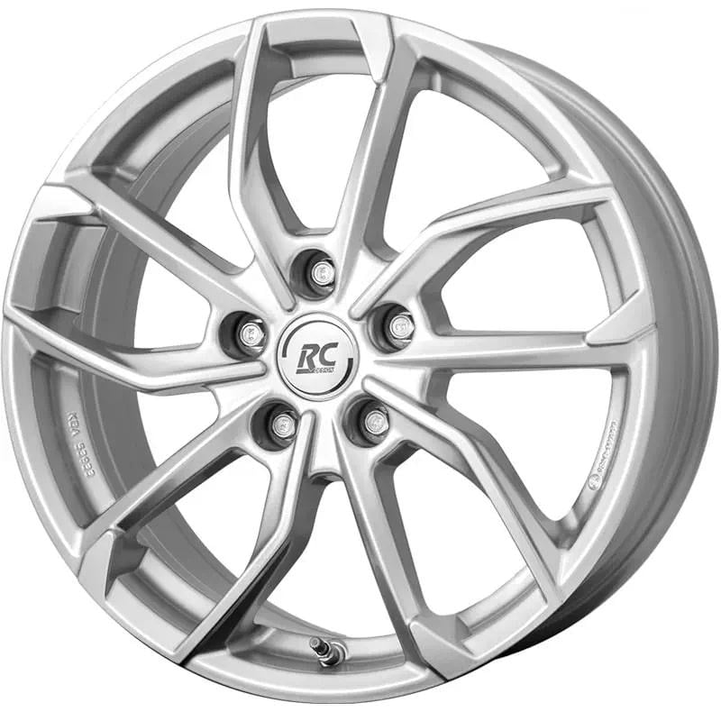 Brock RC34 6.5x17 4x108 ET32 65.1 Kristallen zilver velg