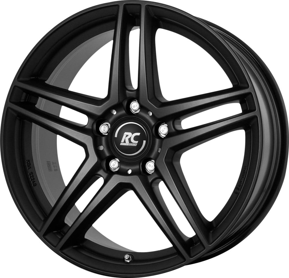 Jante Brock RC D17 6.5x17 5x112 ET44 66.6 Noir mat