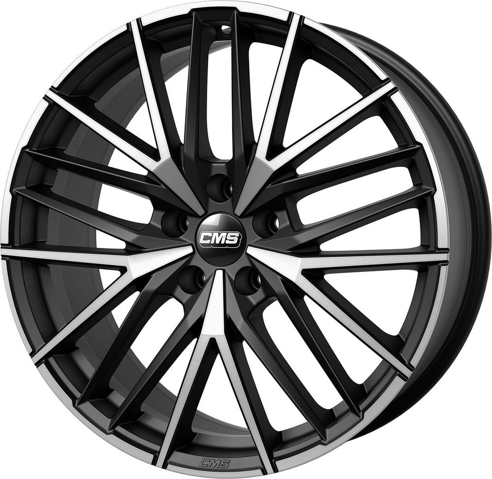 Jante CMS C36 8.5x20 5x112 ET30 66.6 Noir face polie