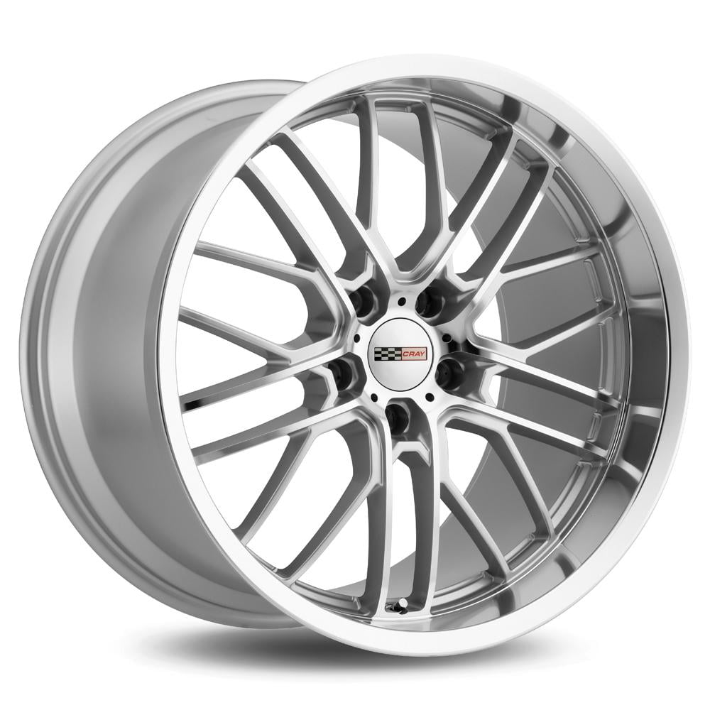 Cray Eagle 10.5x20 5x120.65 ET69 70.3 Silver machined face rim