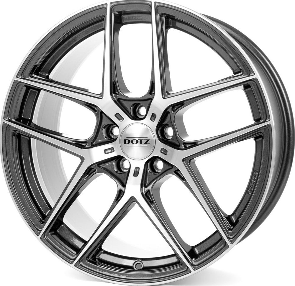 Jante Dotz Lagunaseca Dark 9.0x20 5x112 ET40 70.1 Gun metal face polida