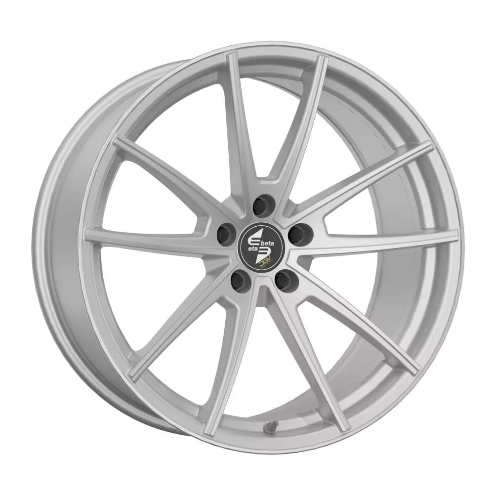 Eta Beta Manay-K 8.5x19 5x120 ET38 78.1 Mat zilver gepolijst vlak velg