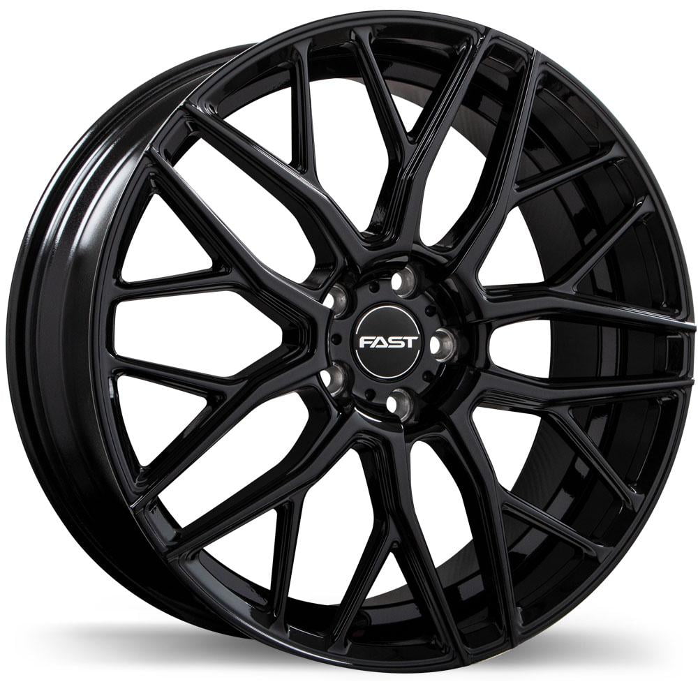 Fast Wheels VYBZ 8.5x20 5x112 ET40 72.6 Gloss black rim