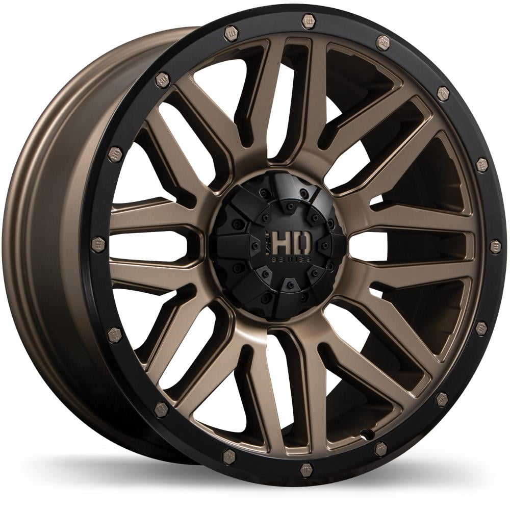 Fast HD MENACE rim Satin bronze with black rim