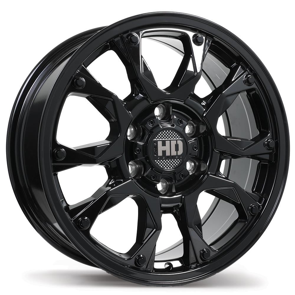 Jante Fast HD TACTICAL 8.0x18 6x139.7 ET24 78 Noir lustrÉ