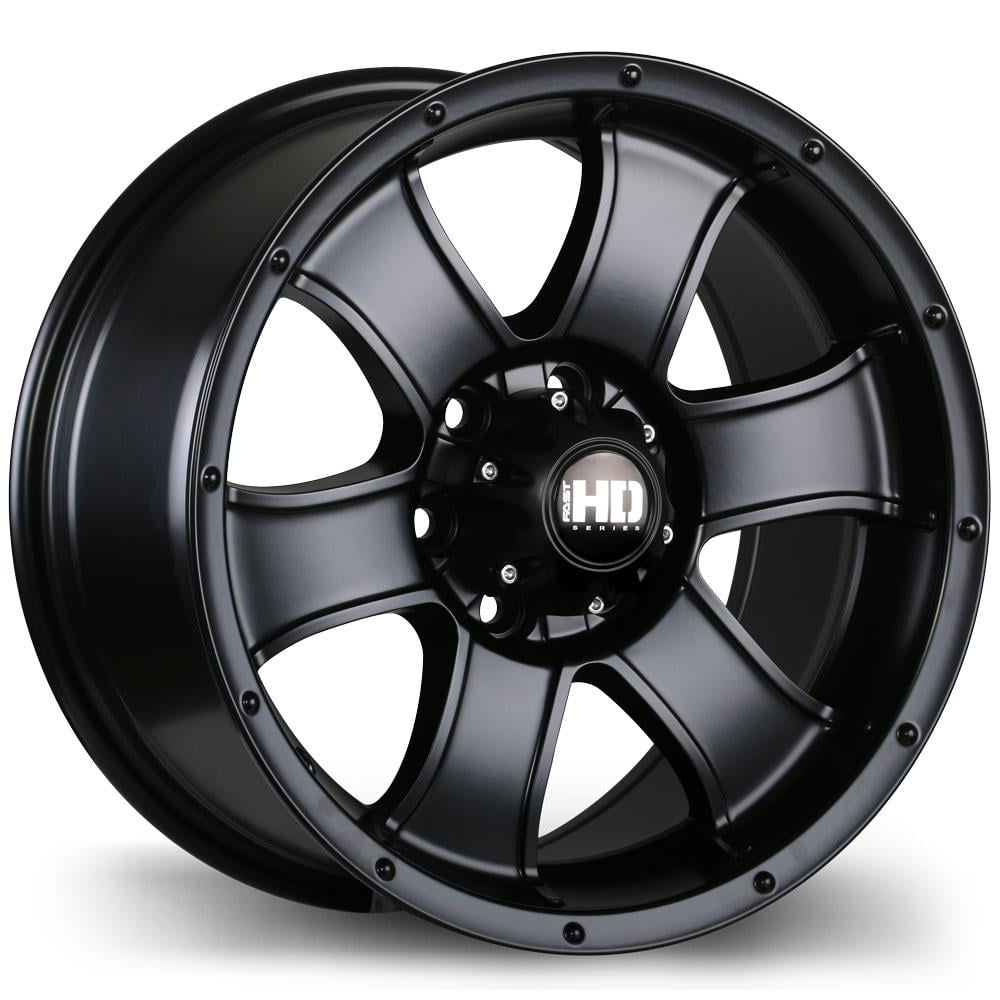 Fast HD TERRANO rim SATIN BLACK