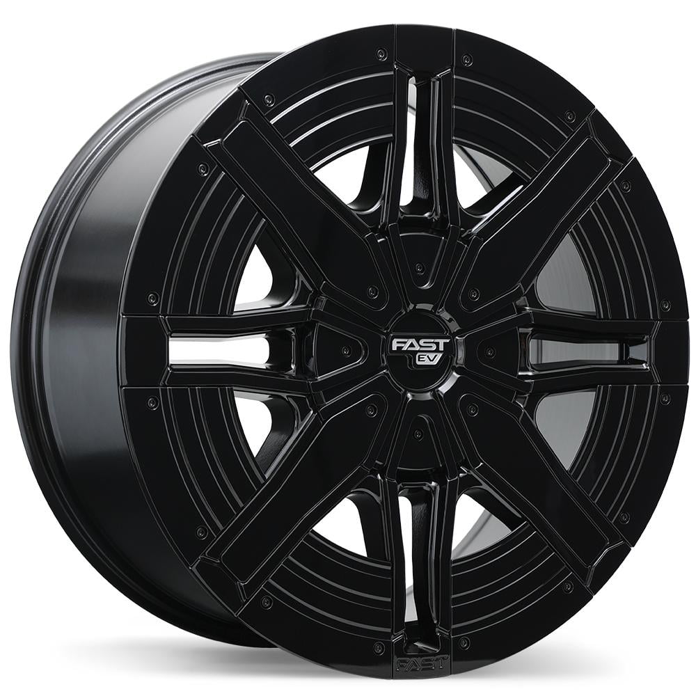 Fast Wheels EV08 9.0x20 8x165.1 ET30 116.7 Gloss black rim