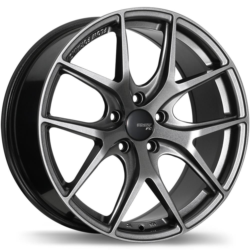 Fast Wheels FC04 9.5x19 5x120 ET45 72.6 Titanium rim