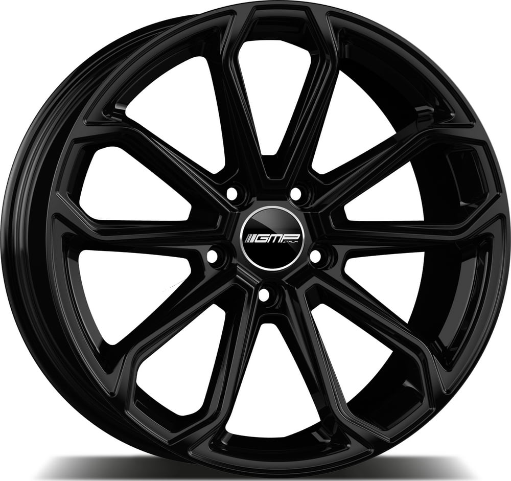 GMP Furiosa 11.5x22 5x130 ET52 71.6 Schwarz verspiegelt Felge
