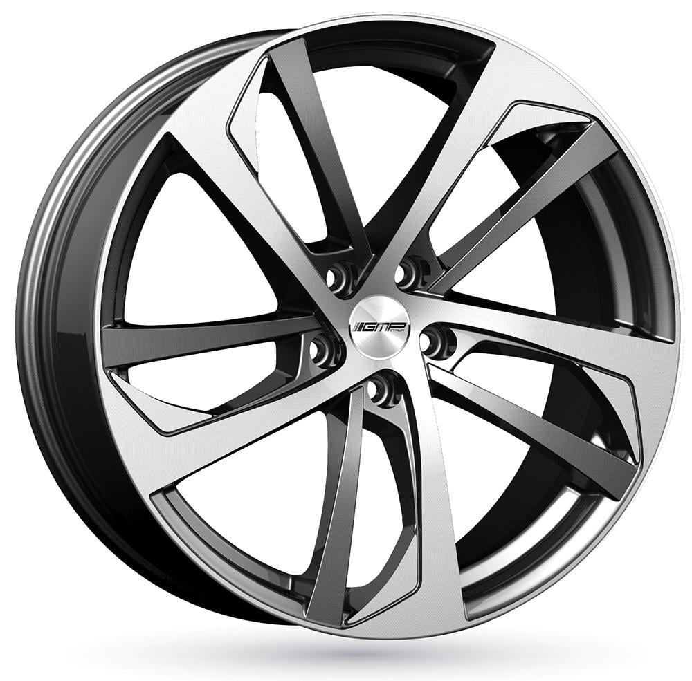 Jante GMP Katana CINZA  FACE POLIDA
