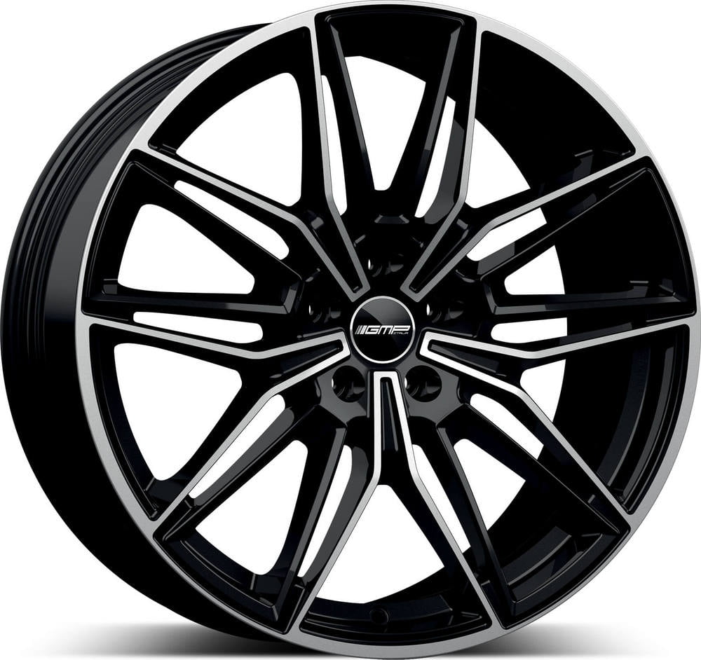 Llanta GMP Specter 8.0x19 5x112 ET43 66.6 Negro brillante cara pulida