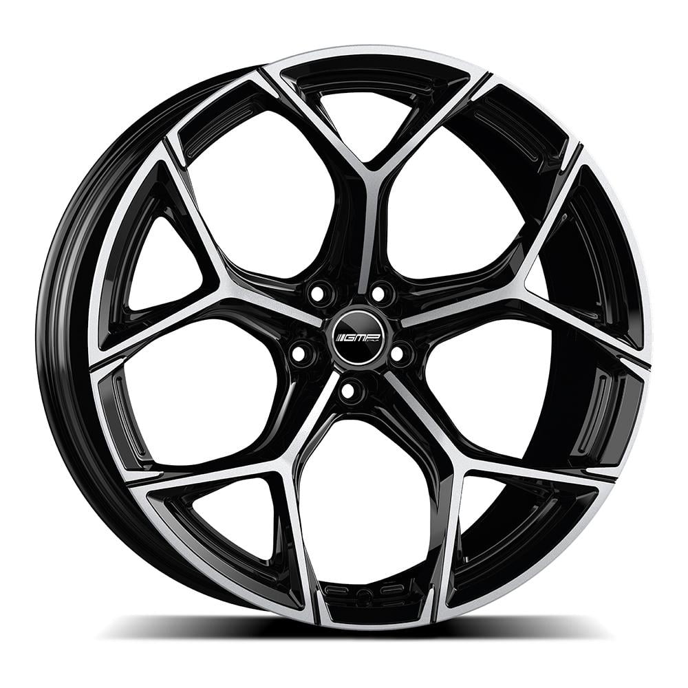 Jante GMP Ultrivity 8.0x18 5x112 ET45 66.6 Noir brillant face polie