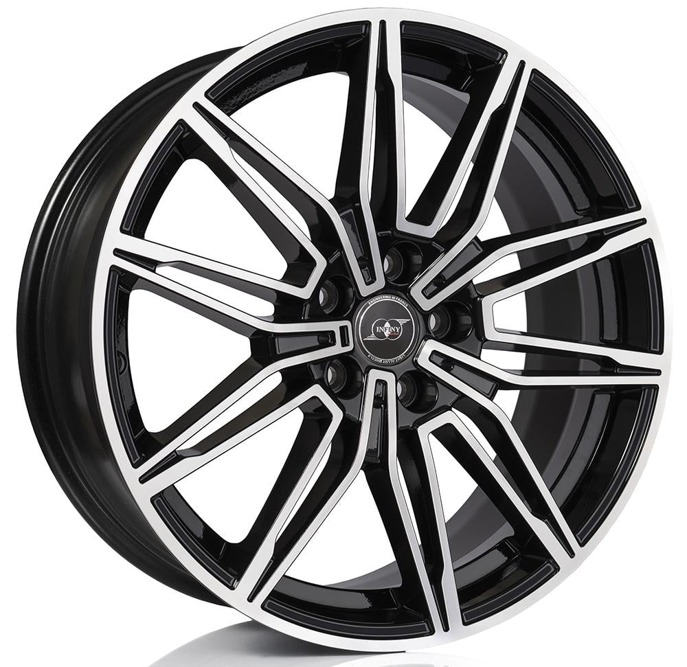 Cerchi Infiny Individual Welt Light 8.0x19 5x112 ET30 66.6 Glossy black polished face