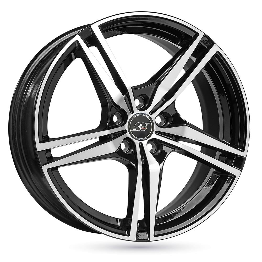 Cerchi Infiny Individual Gotheborg 8.5x19 5x108 ET40 67.1 Glossy black polished face