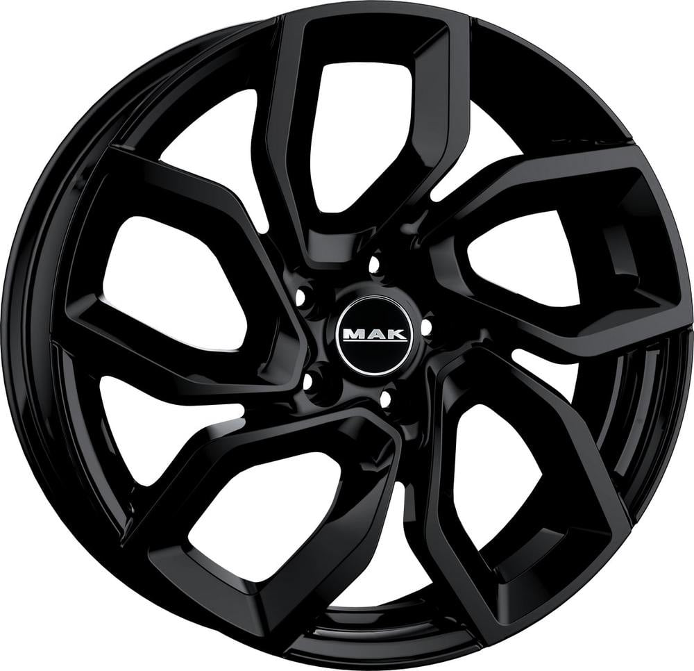 Mak Apollo 6.0x15 5x100 ET39 57.1 Schwarz verspiegelt Felge