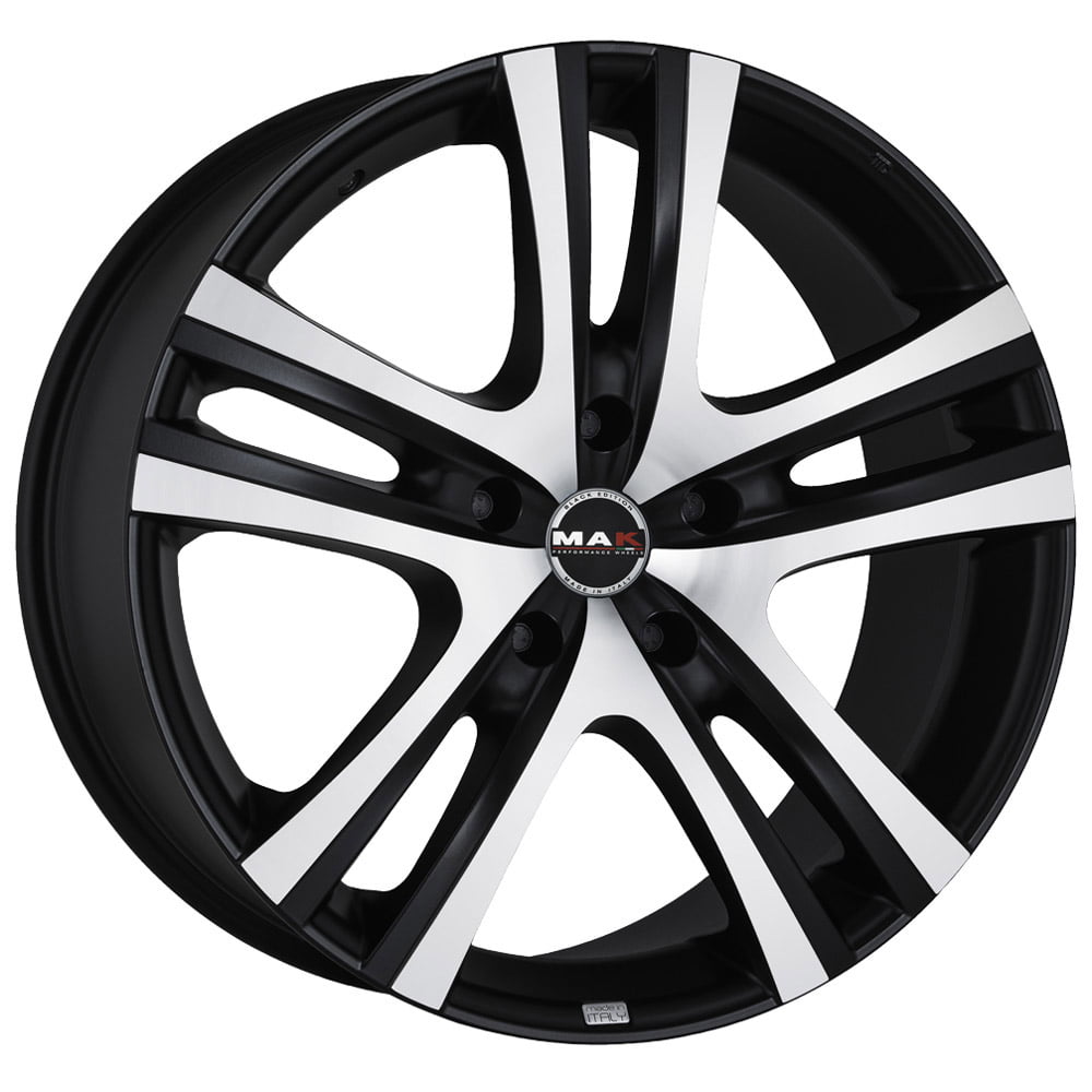 Cerchi Mak Aria GLOSSY BLACK POLISHED FACE