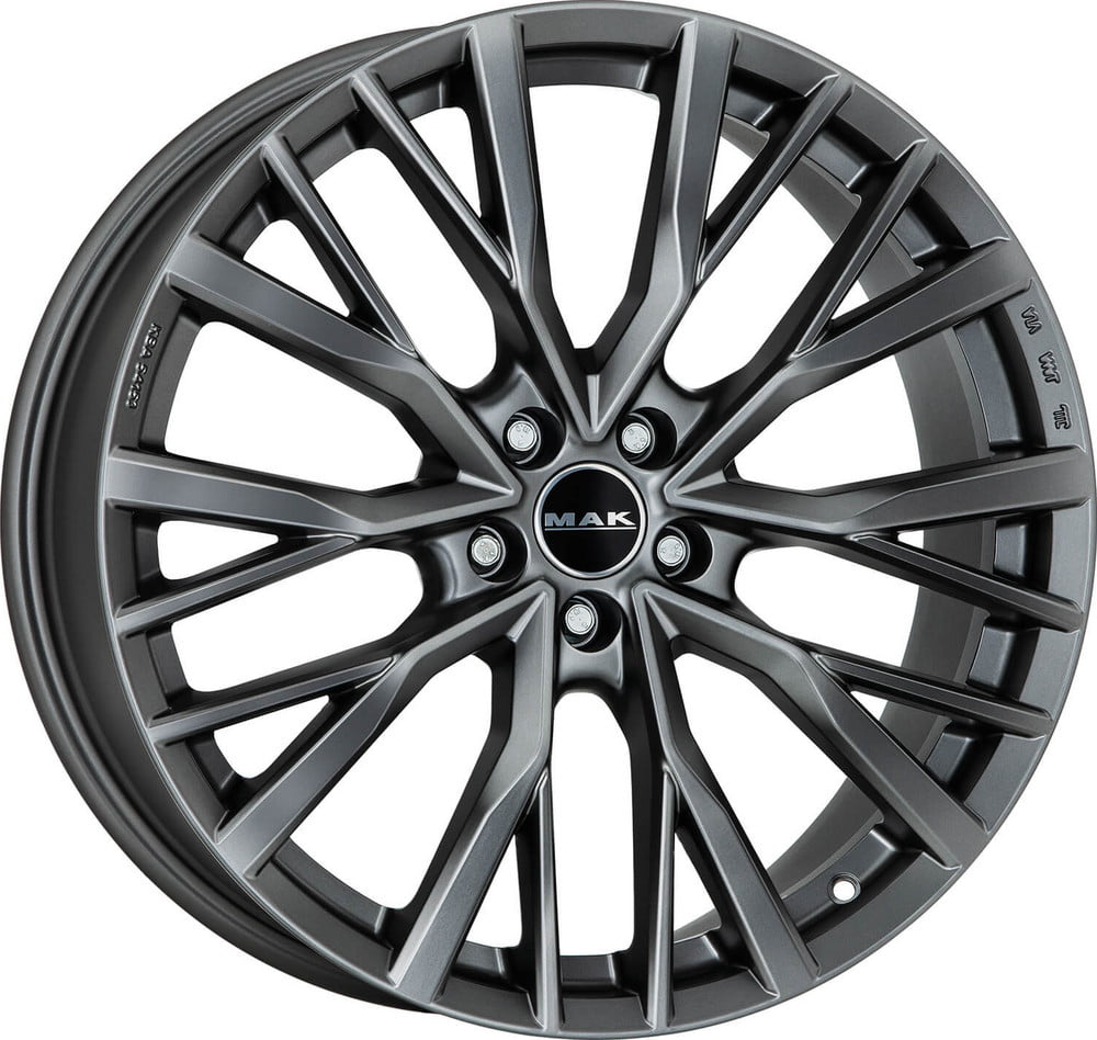 Mak Kent 8.5x20 5x108 ET42 63.4 Titaan velg