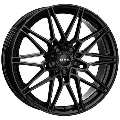 Mak Koenig 7.5x17 5x112 ET41 66.6 Schwarz verspiegelt Felge